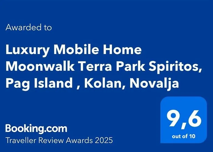 Campsite Luxury Mobile Moonwalk Terra Park Spiritos, Pag Island , Kolan, Novalja Kolan