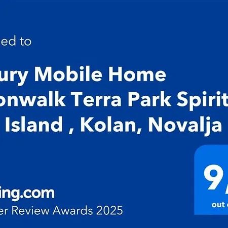 キャンプ場 Luxury Mobile Moonwalk Terra Park Spiritos, Pag Island , Kolan, Novalja コラン