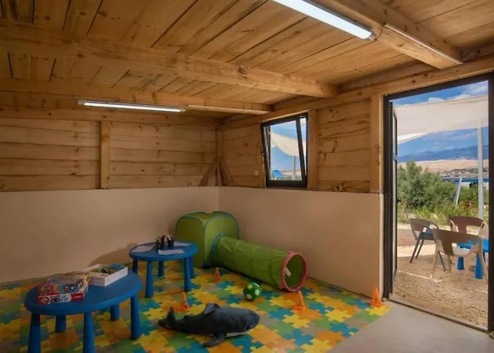 Luxury Mobile Moonwalk Terra Park Spiritos, Pag Island , Kolan, Novalja * קולאן